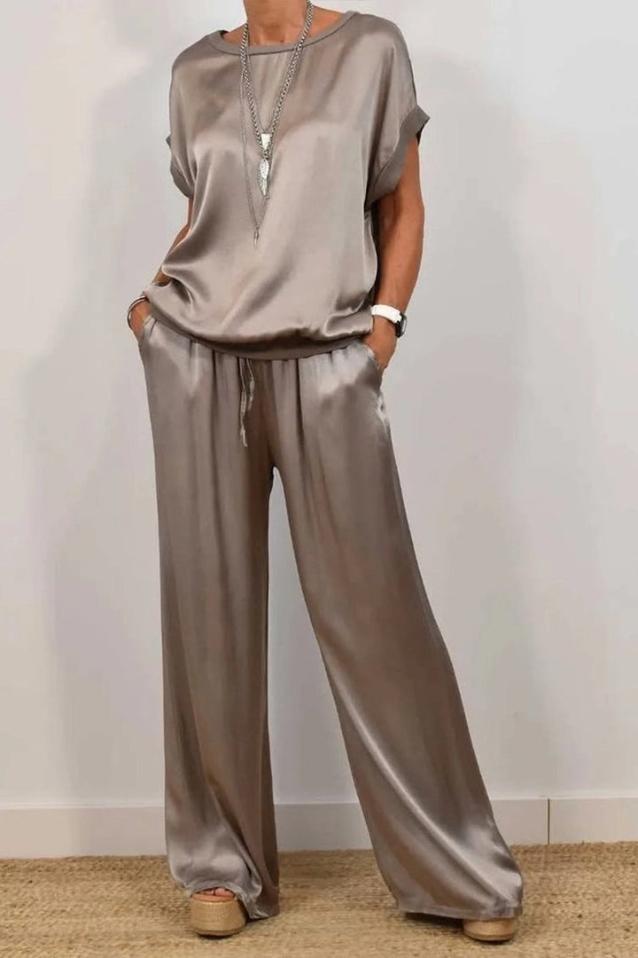 Aliyah | Ensemble Drapé Élégant