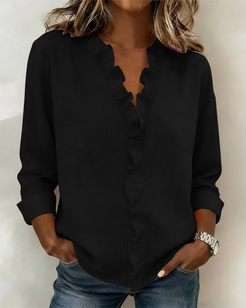 Margaux | Blouse élégante à manches longues