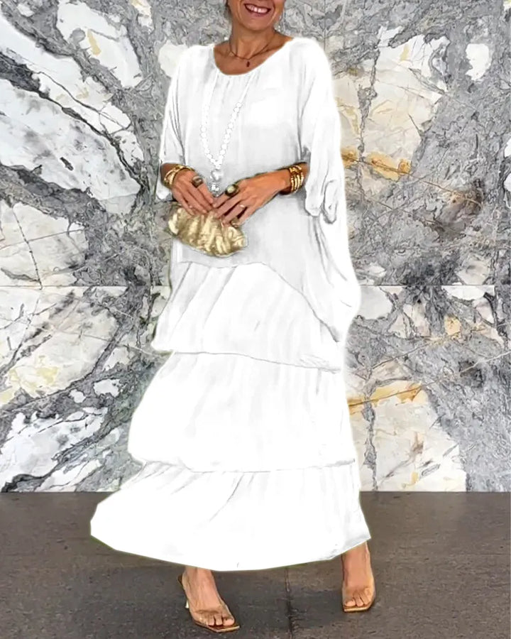 Charlotte | Robe élégante et confortable à coupe ample