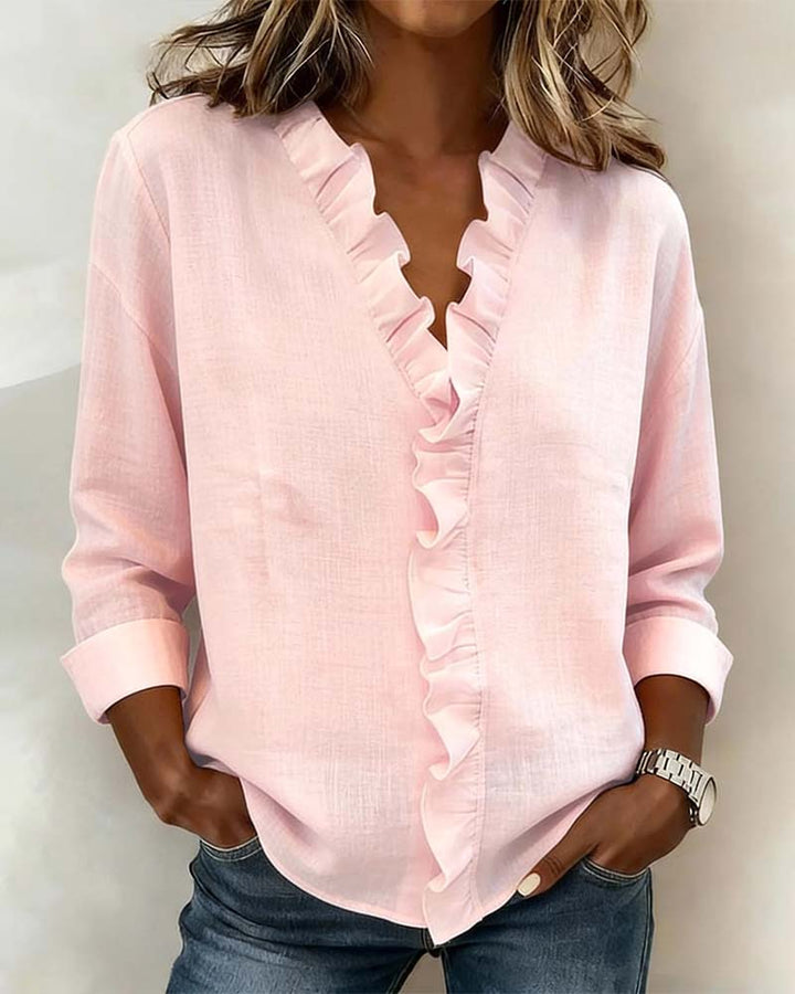 Margaux | Blouse élégante à manches longues
