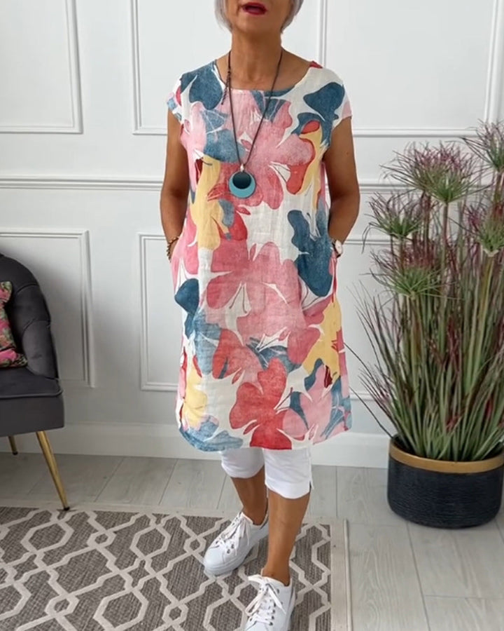 Maëlle | ROBE FLORALE DÉCONTRACTÉE