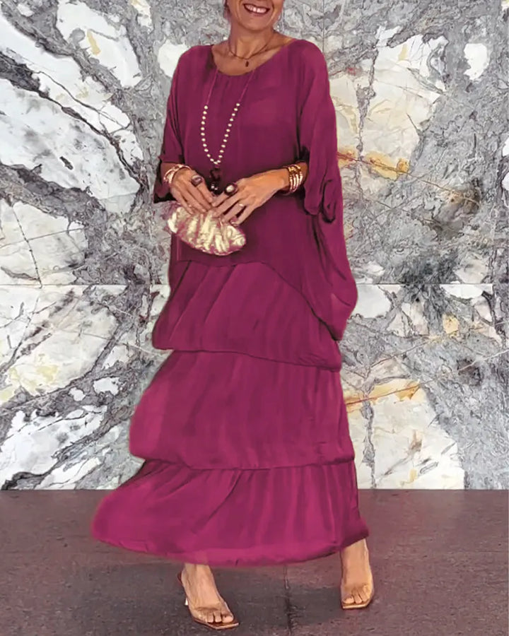 Charlotte | Robe élégante et confortable à coupe ample