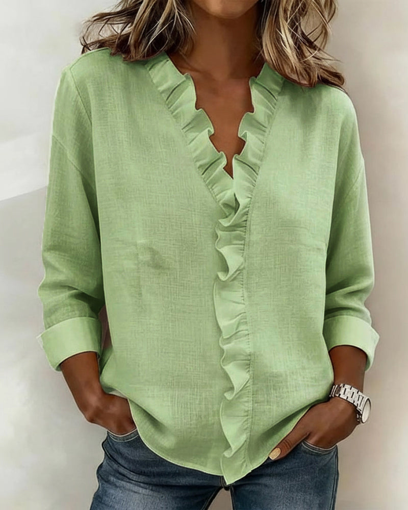 Margaux | Blouse élégante à manches longues