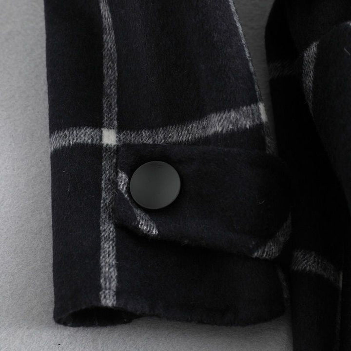 Valeria | Manteau élégant à carreaux en laine