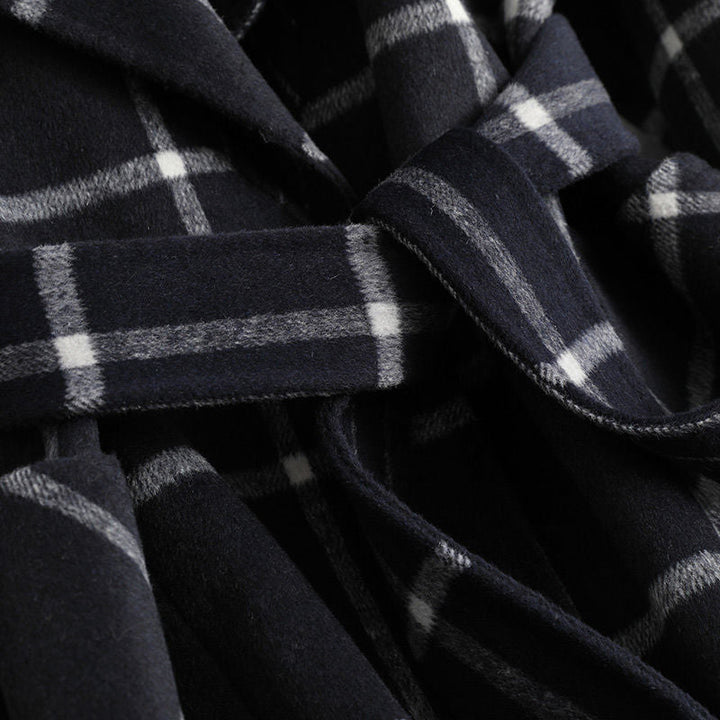 Valeria | Manteau élégant à carreaux en laine