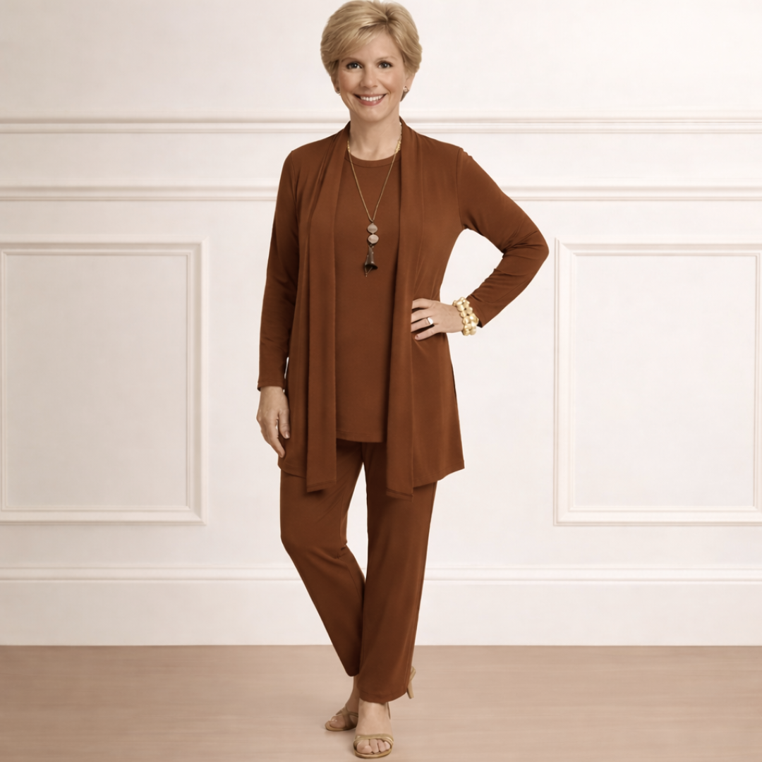Ronalie | Ensemble Haut et Pantalon Élégant
