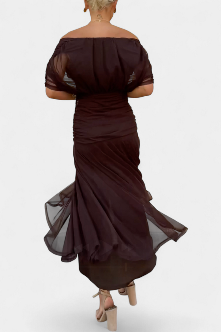 Alondra™ | Robe Longue Florale avec Décolleté en V