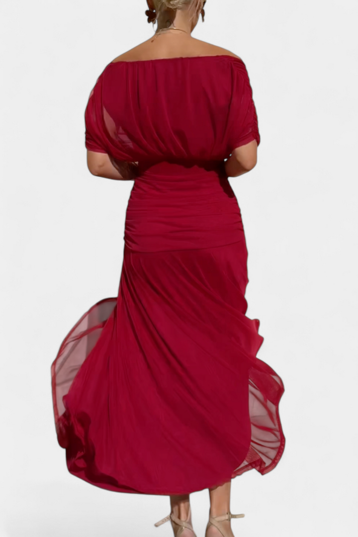 Alondra™ | Robe Longue Florale avec Décolleté en V