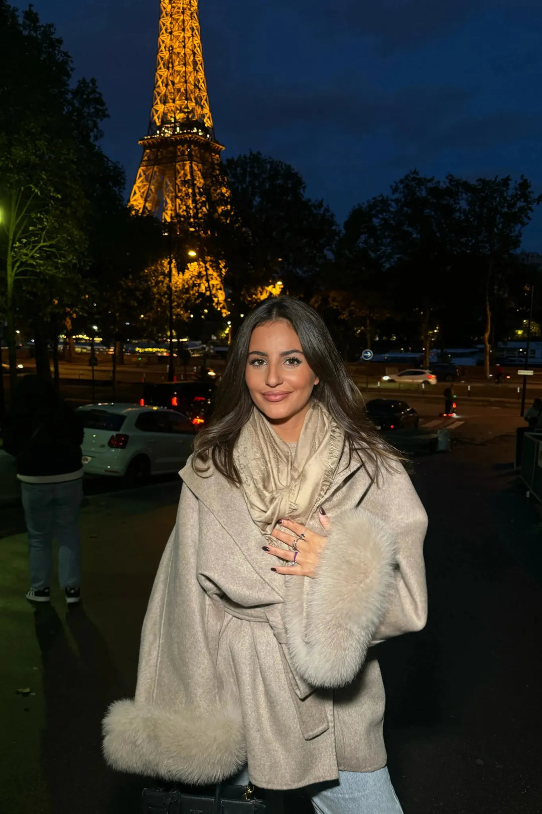 Grâce Arctique™ | Élégant manteau en laine pour femmes