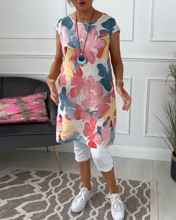 Maëlle | ROBE FLORALE DÉCONTRACTÉE