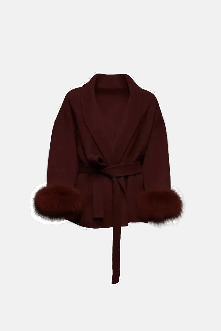 Grâce Arctique™ | Élégant manteau en laine pour femmes