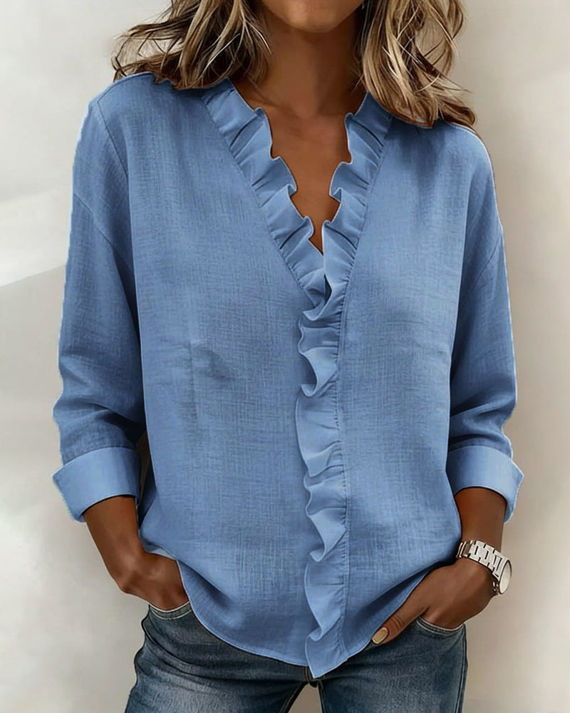 Margaux | Blouse élégante à manches longues