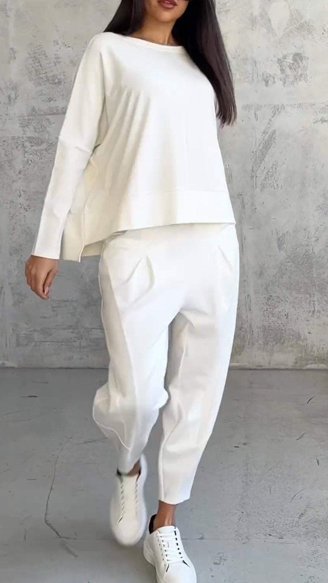 Julie | Ensemble Haut Manches Longues et Pantalon