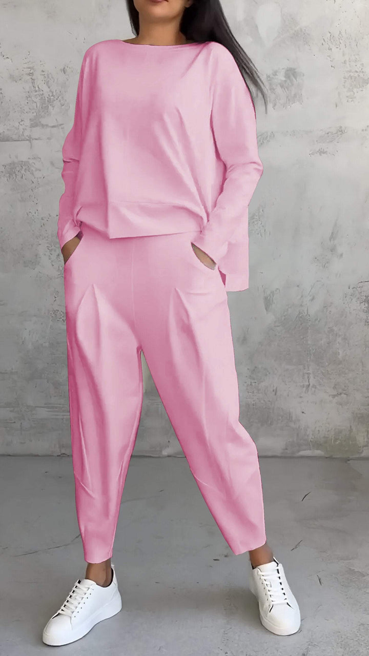 Julie | Ensemble Haut Manches Longues et Pantalon