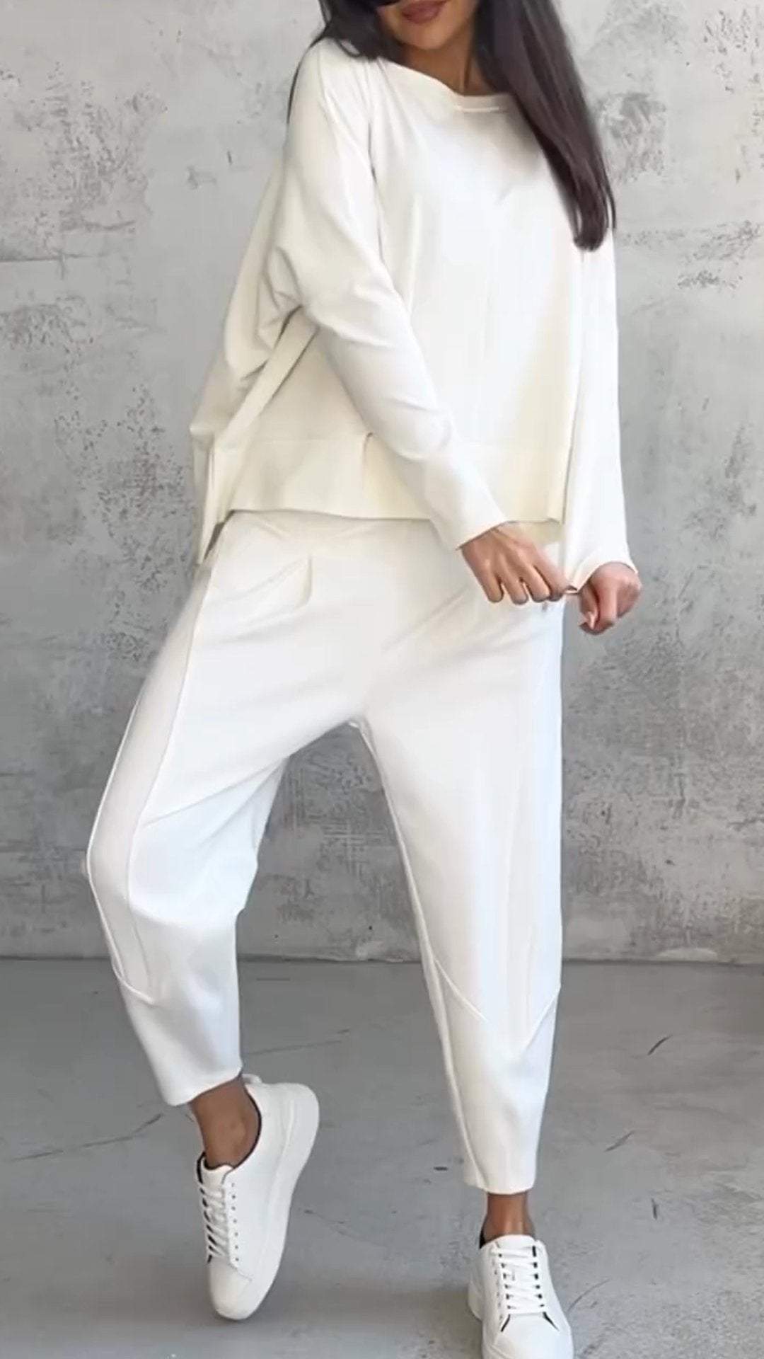 Julie | Ensemble Haut Manches Longues et Pantalon