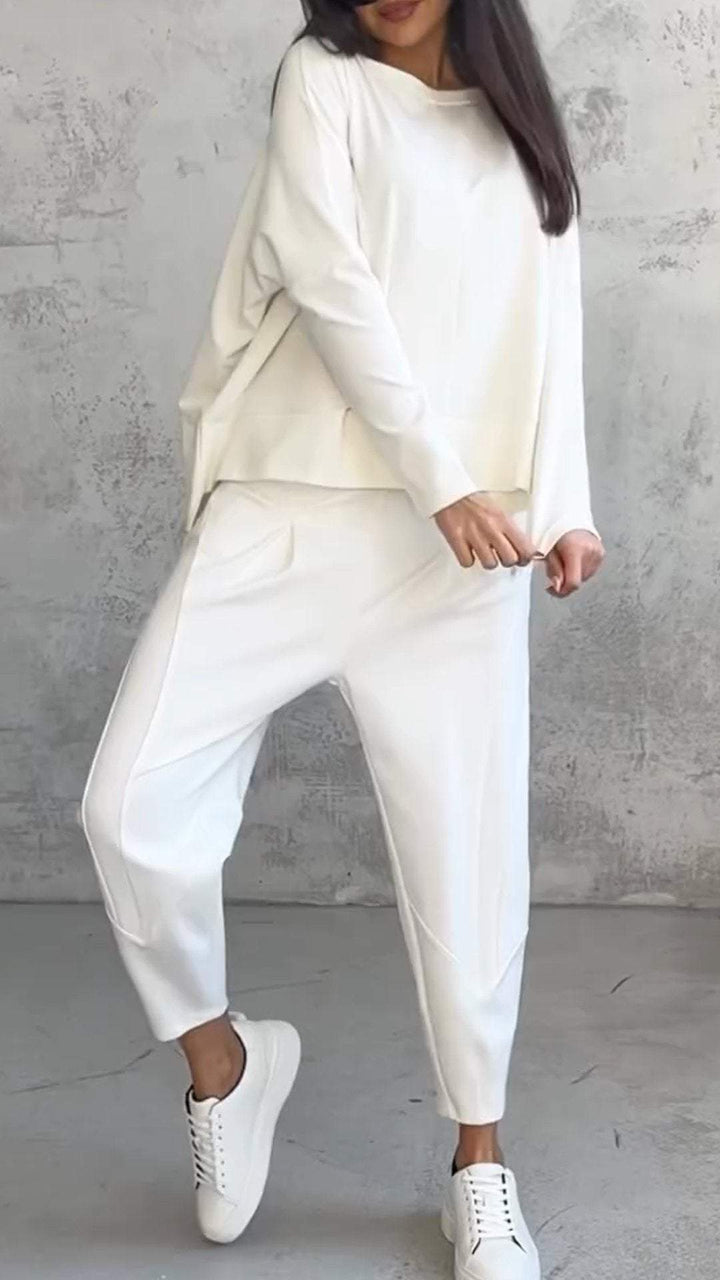 Julie | Ensemble Haut Manches Longues et Pantalon