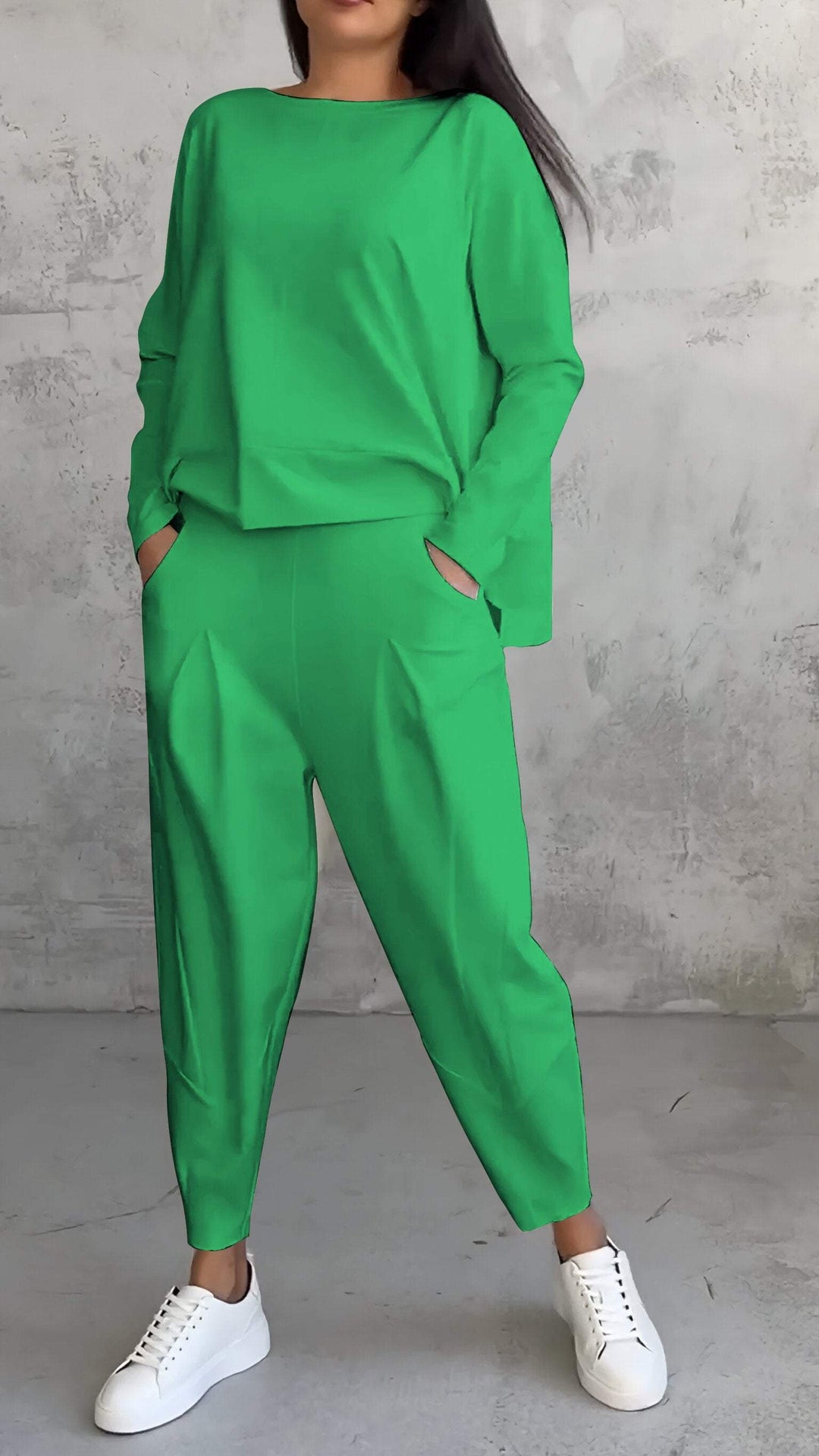 Julie | Ensemble Haut Manches Longues et Pantalon