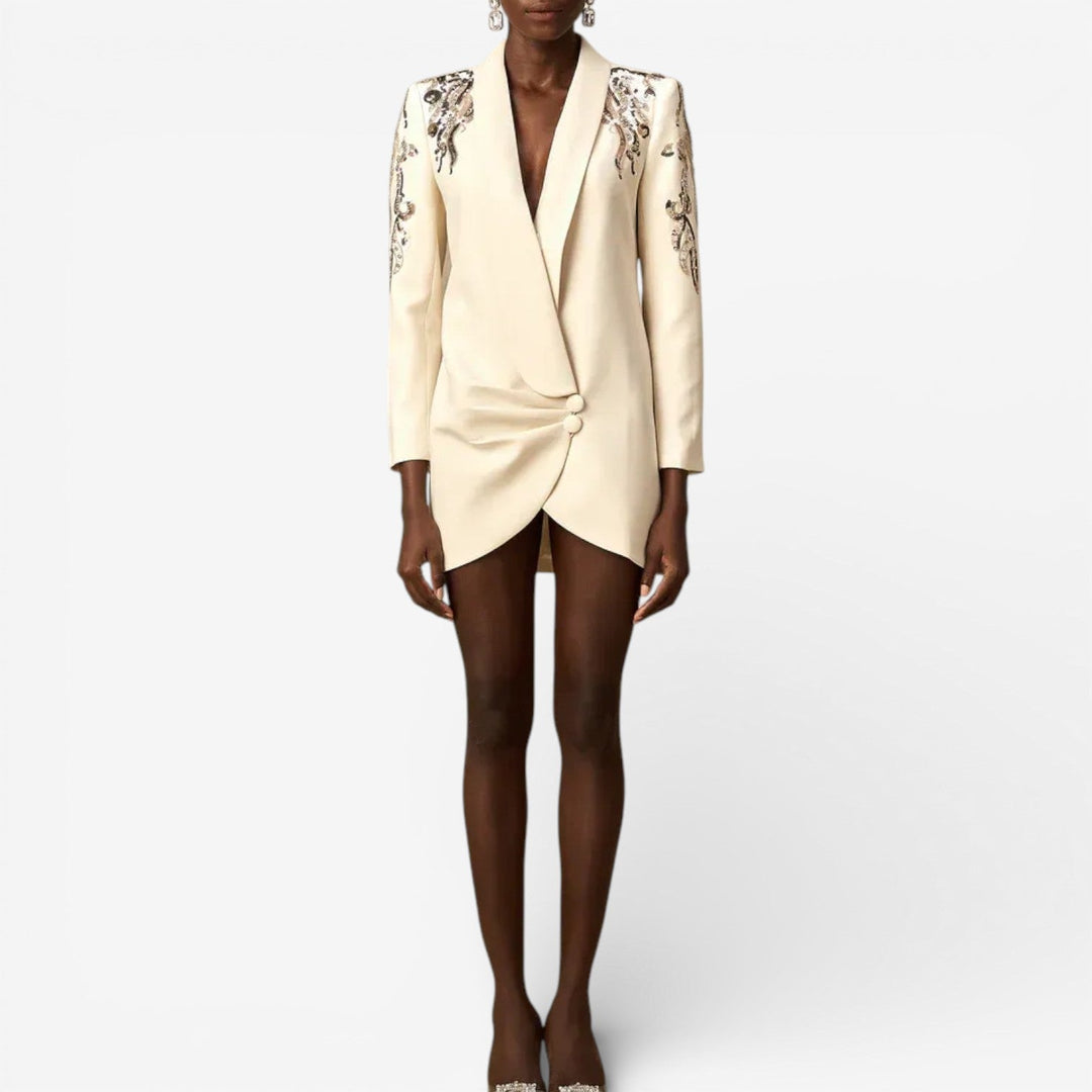 La Giada | Robe élégante brodée