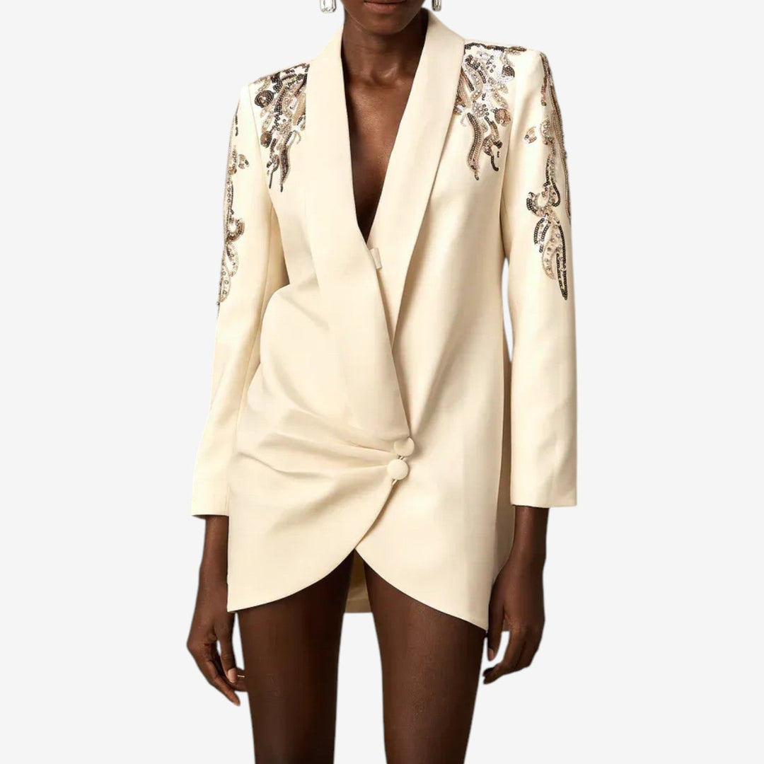La Giada | Robe élégante brodée