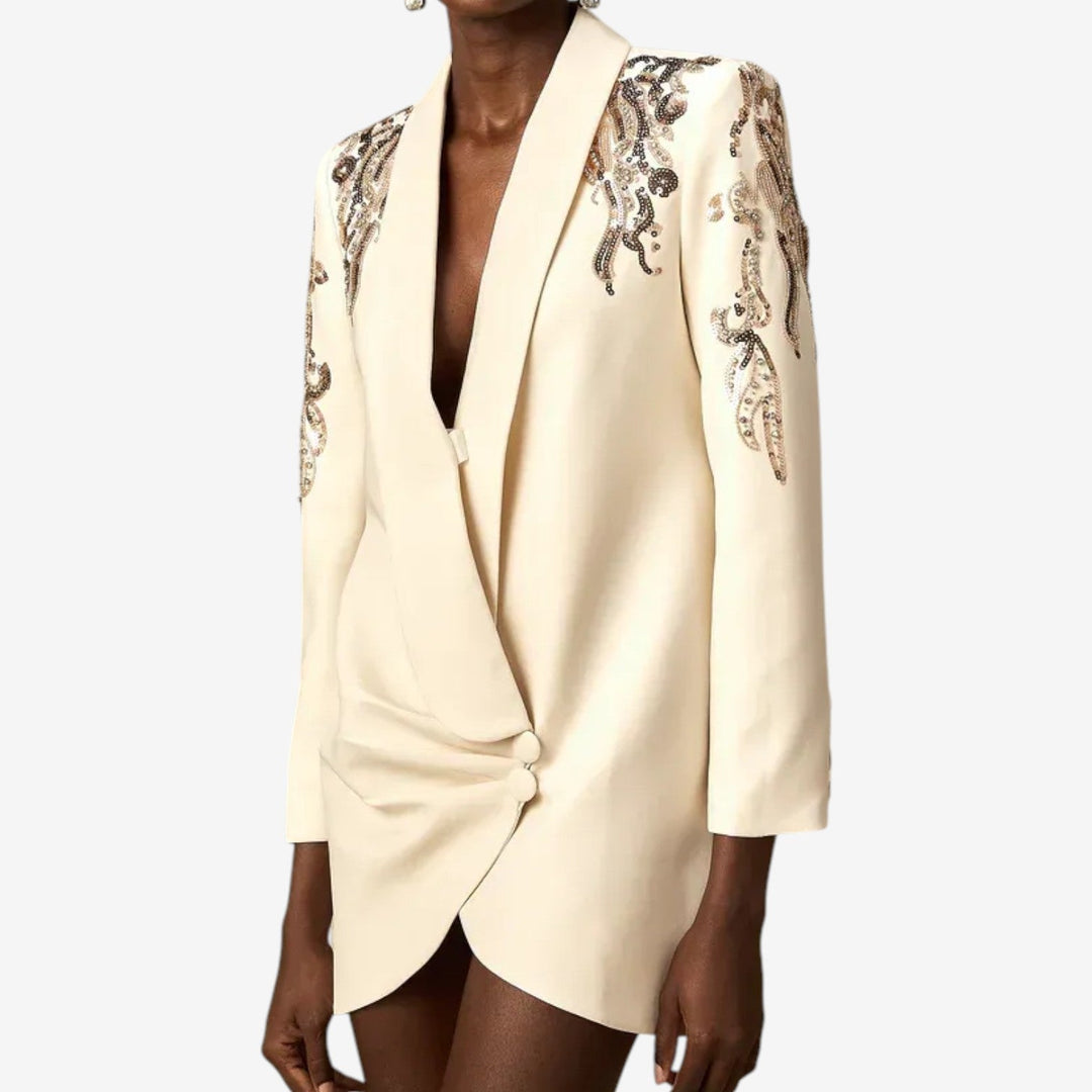 La Giada | Robe élégante brodée