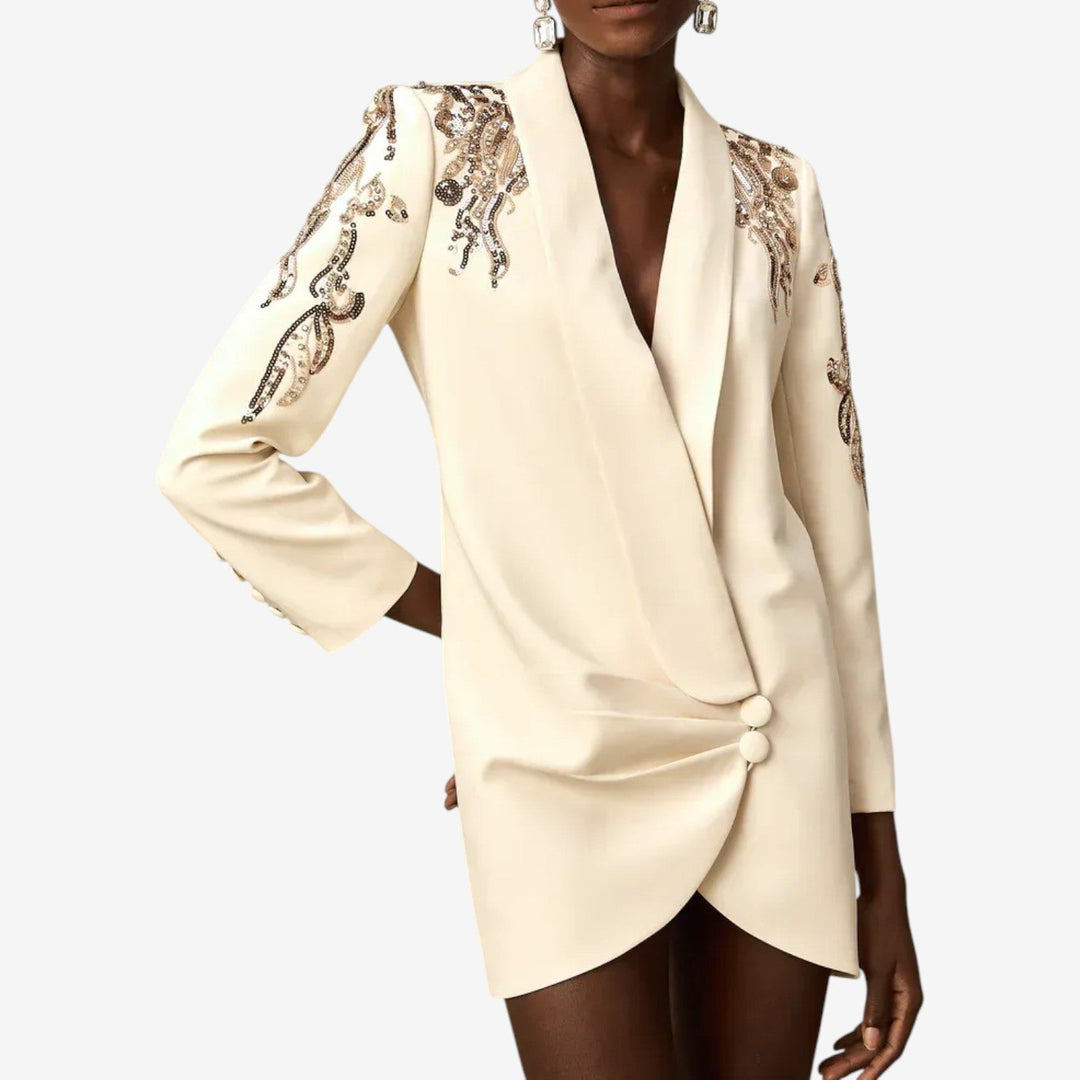 La Giada | Robe élégante brodée