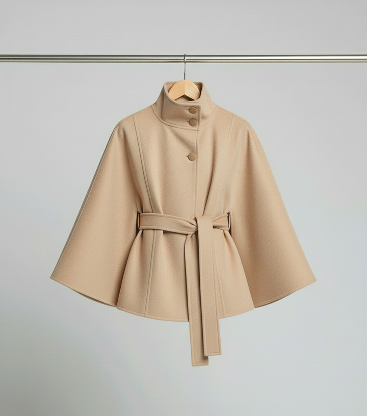 Cosette | Veste à col montant et ceinture